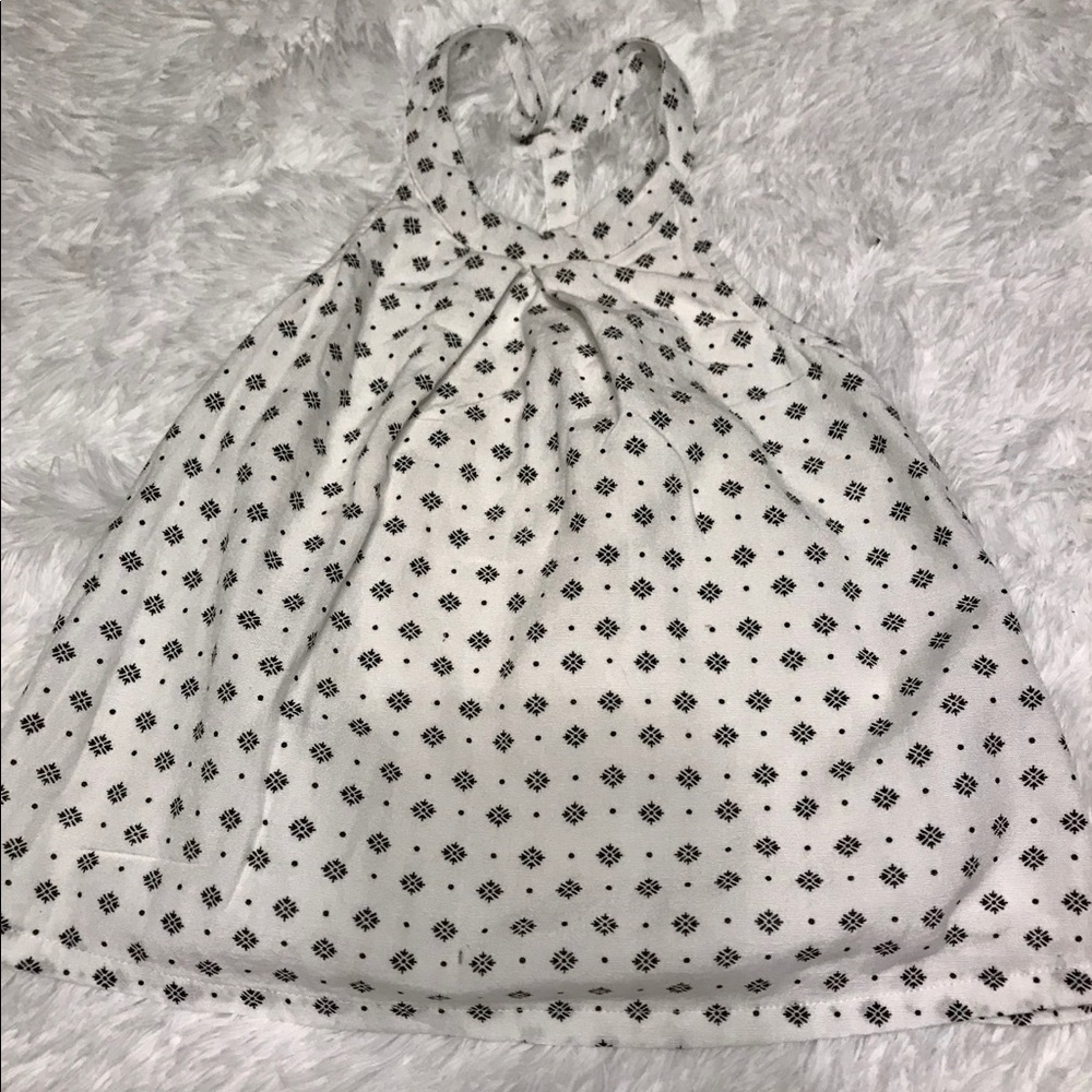 Old Navy Black and White Top size 5 - Picture 2 of 5